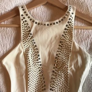 Sexy Bebe studded stretch mini